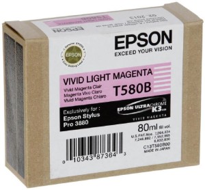 Tusz Epson T580B Vivid Light Magenta