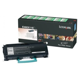 Toner Lexmark E460X11E Black