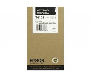 Tusz Epson T6128 Matte Black 220ml.