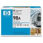 Toner HP 98A Black 92298A