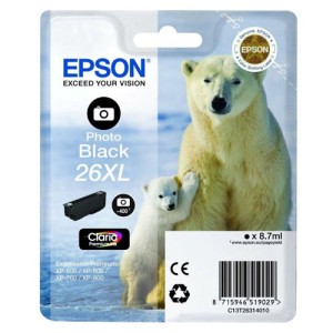 Tusz Epson T2631 XL Photo Black C13T26314010
