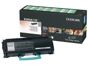 Toner Lexmark E260A11E Black